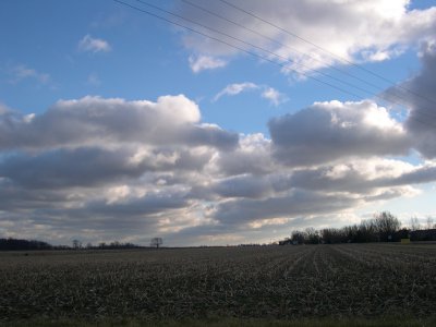 Clouds in Shelbyville Indiana