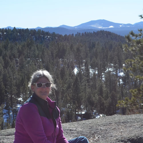 Me on my mountain top in Florissant, Colorado, Pikes Peak, Teller County